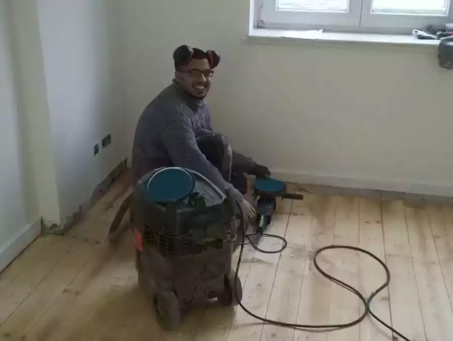 Dielen schleifen in Hamburg